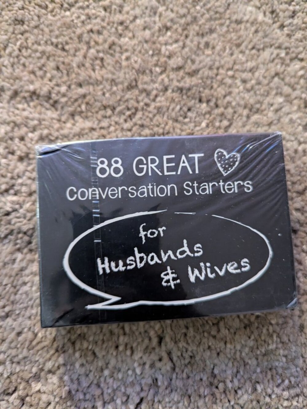 88 Great Conversation Starters For Husbands And Wives Card Game
